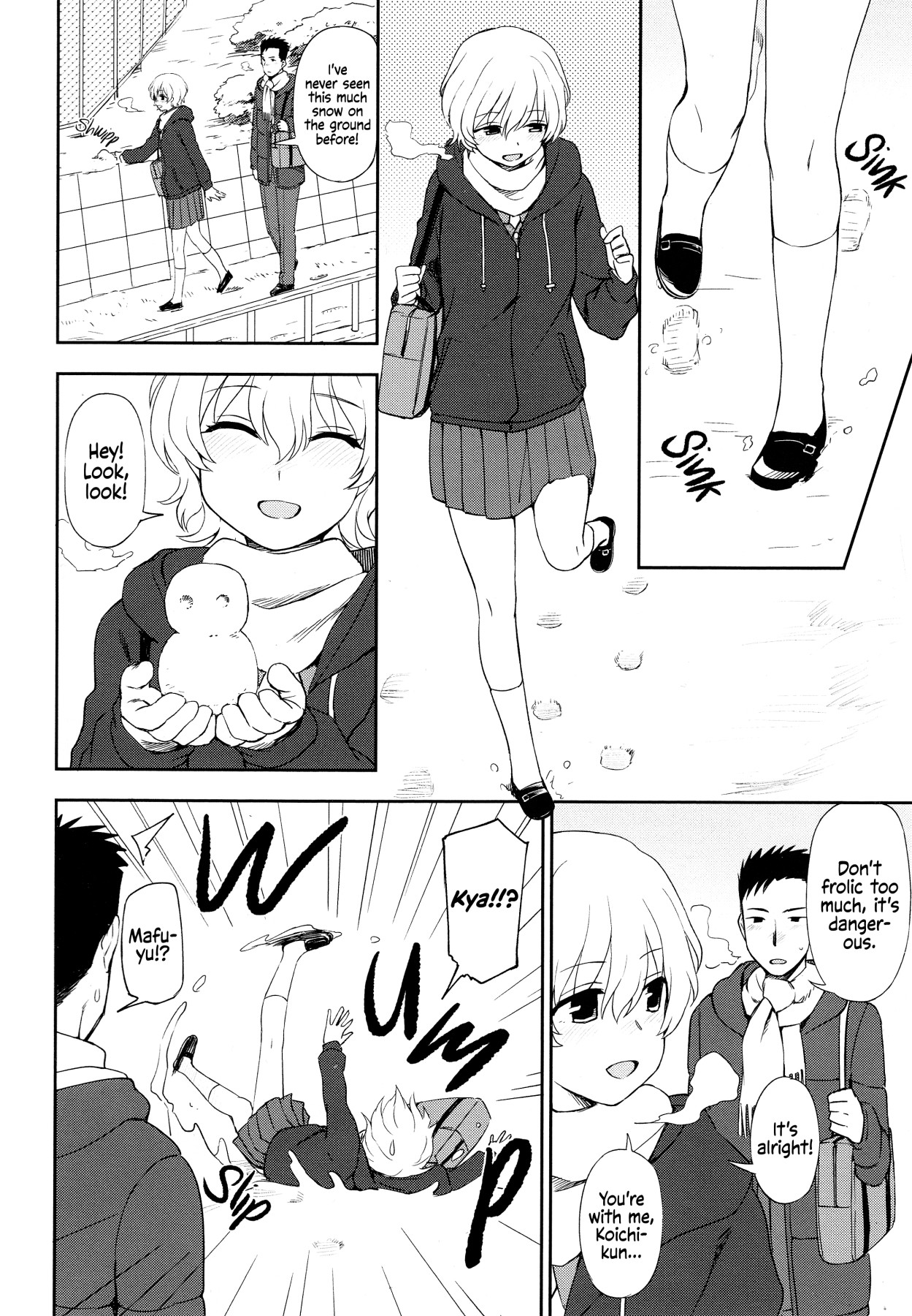 Hentai Manga Comic-Like The Snow-Read-4